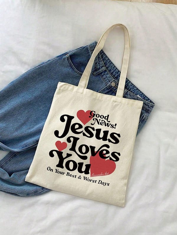 Tote Bag - Jesus Loves You